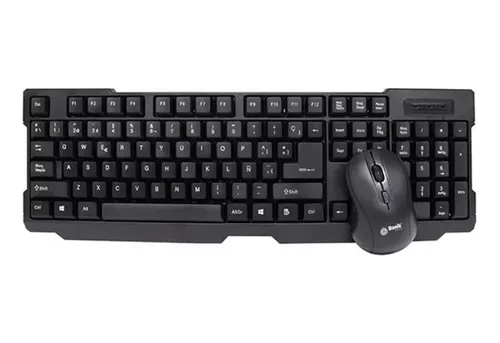 Combo teclado mouse inalambrico generico