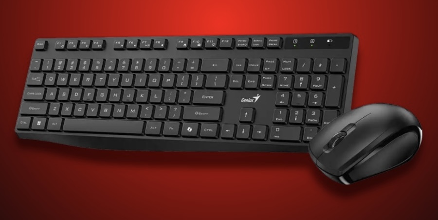 Miniatura 3 de Combo teclado y mouse Genius inalámbrico