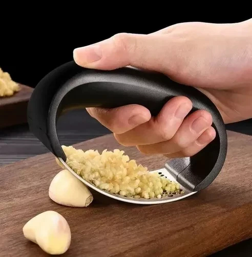 Miniatura 3 de Triturador Rayador Ajos Acero