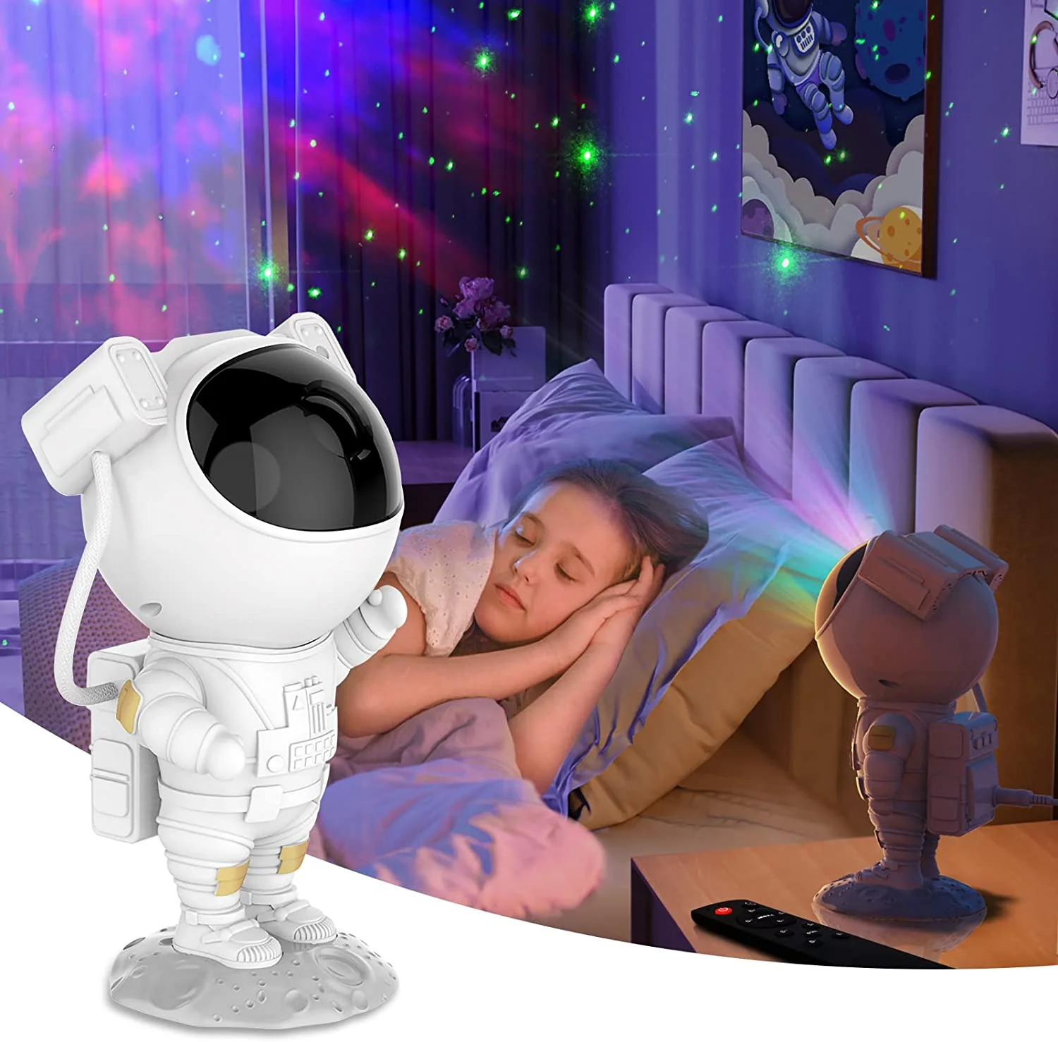 Miniatura 4 de Proyector Astronauta Galaxia Nebulosa