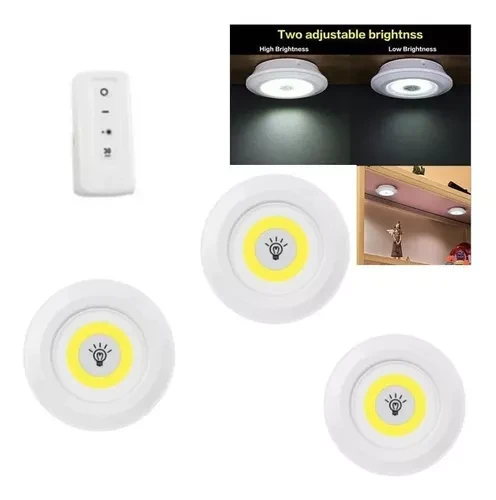 Lámpara Led X3 Techo Con Control Remoto