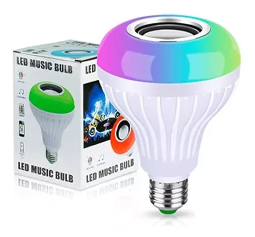 Bombillo Parlante Bluetooth Multicolor