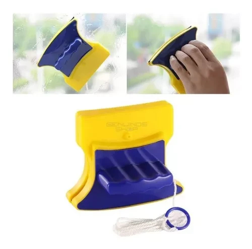 Esponja Magnética Imán Limpiador Vidrios