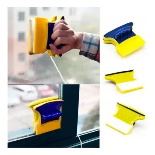 Miniatura 3 de Esponja Magnética Imán Limpiador Vidrios
