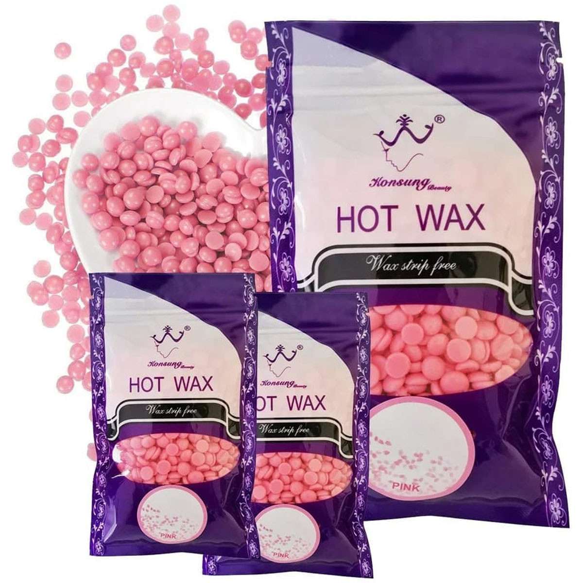 Miniatura 2 de Paquete de cera en perlas depilatoria