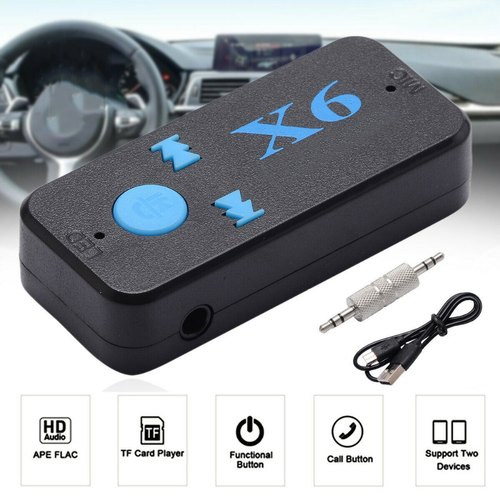 Car bluetooth receptor con SD llamadas