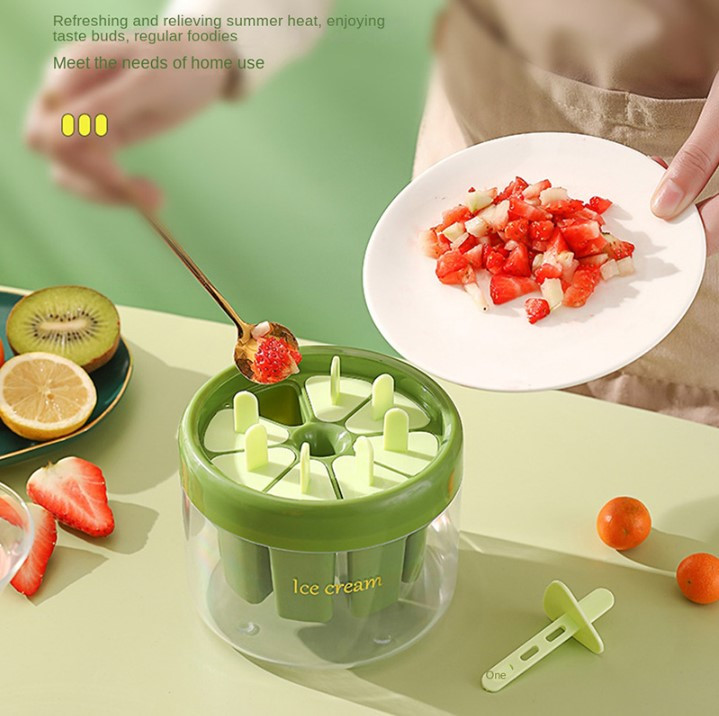 Miniatura 6 de Moldes 8 puestos para paletas de helados