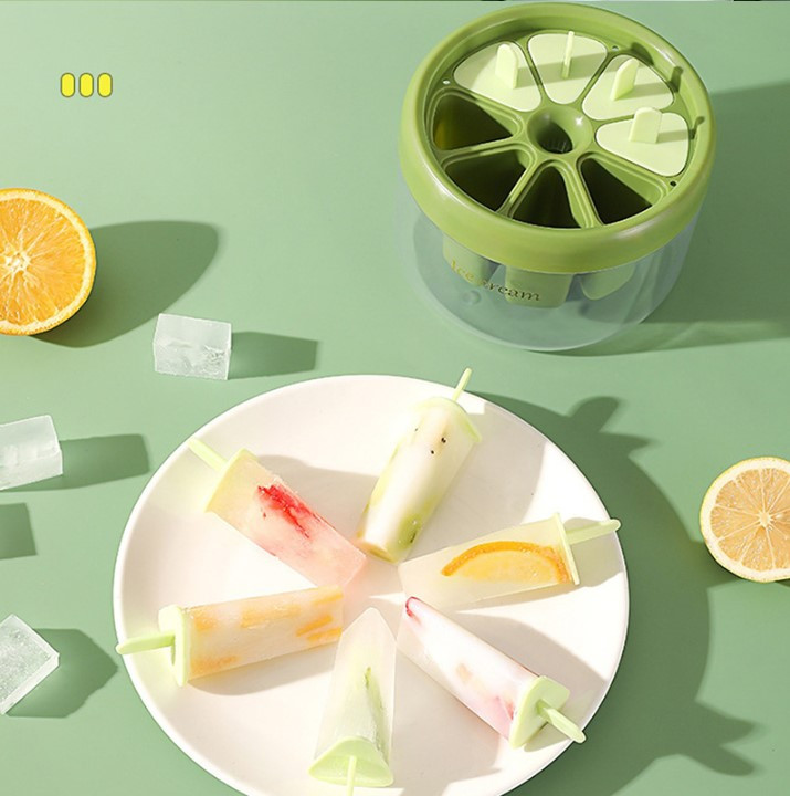 Miniatura 2 de Moldes 8 puestos para paletas de helados