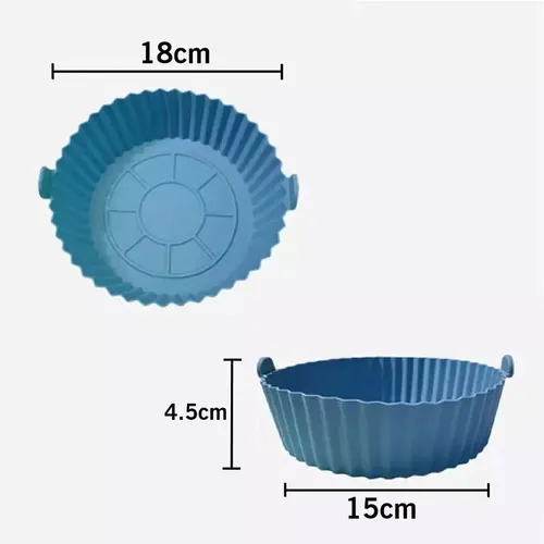 Miniatura 2 de KIT X6 Protector Silicona Molde Freidor