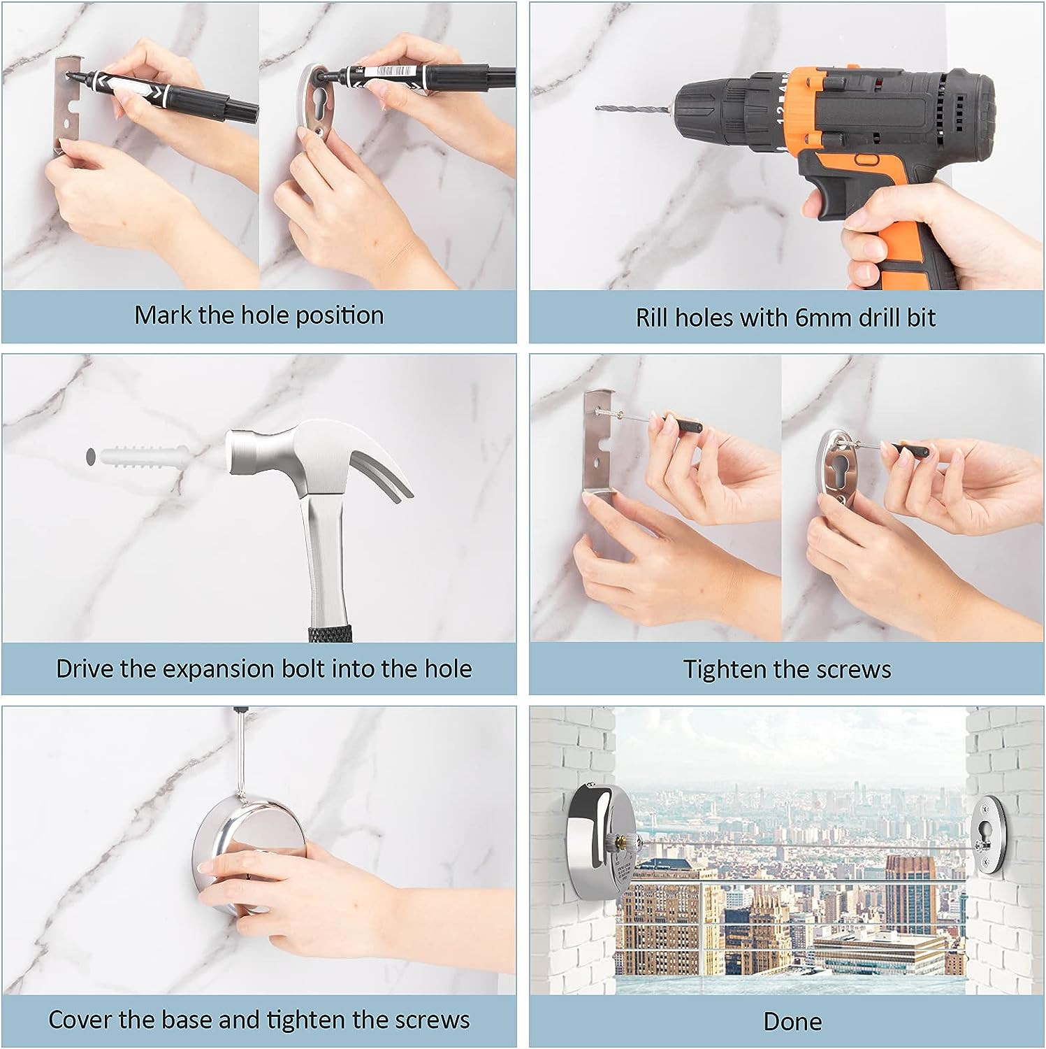 Tendedero Retráctil De Acero Inoxidable