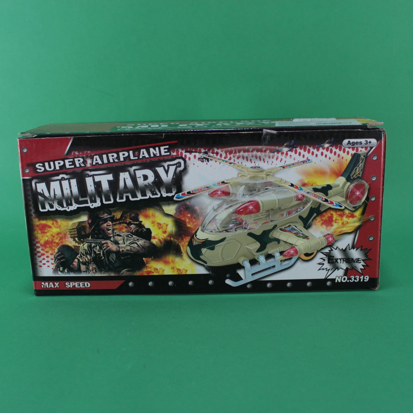 Helicóptero con luces y sonido