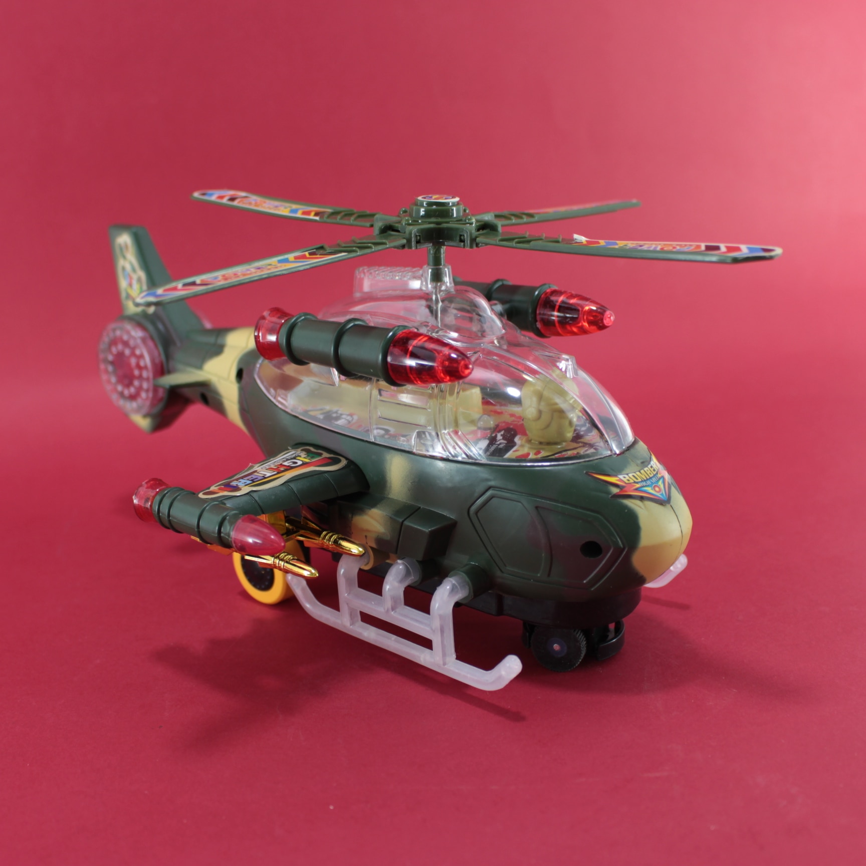 Miniatura 5 de Helicóptero con luces y sonido