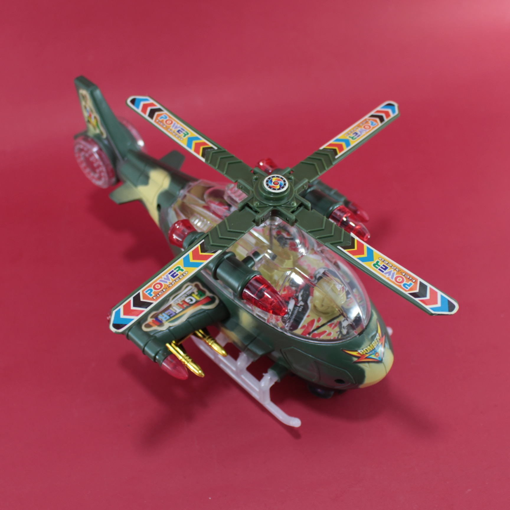 Miniatura 4 de Helicóptero con luces y sonido