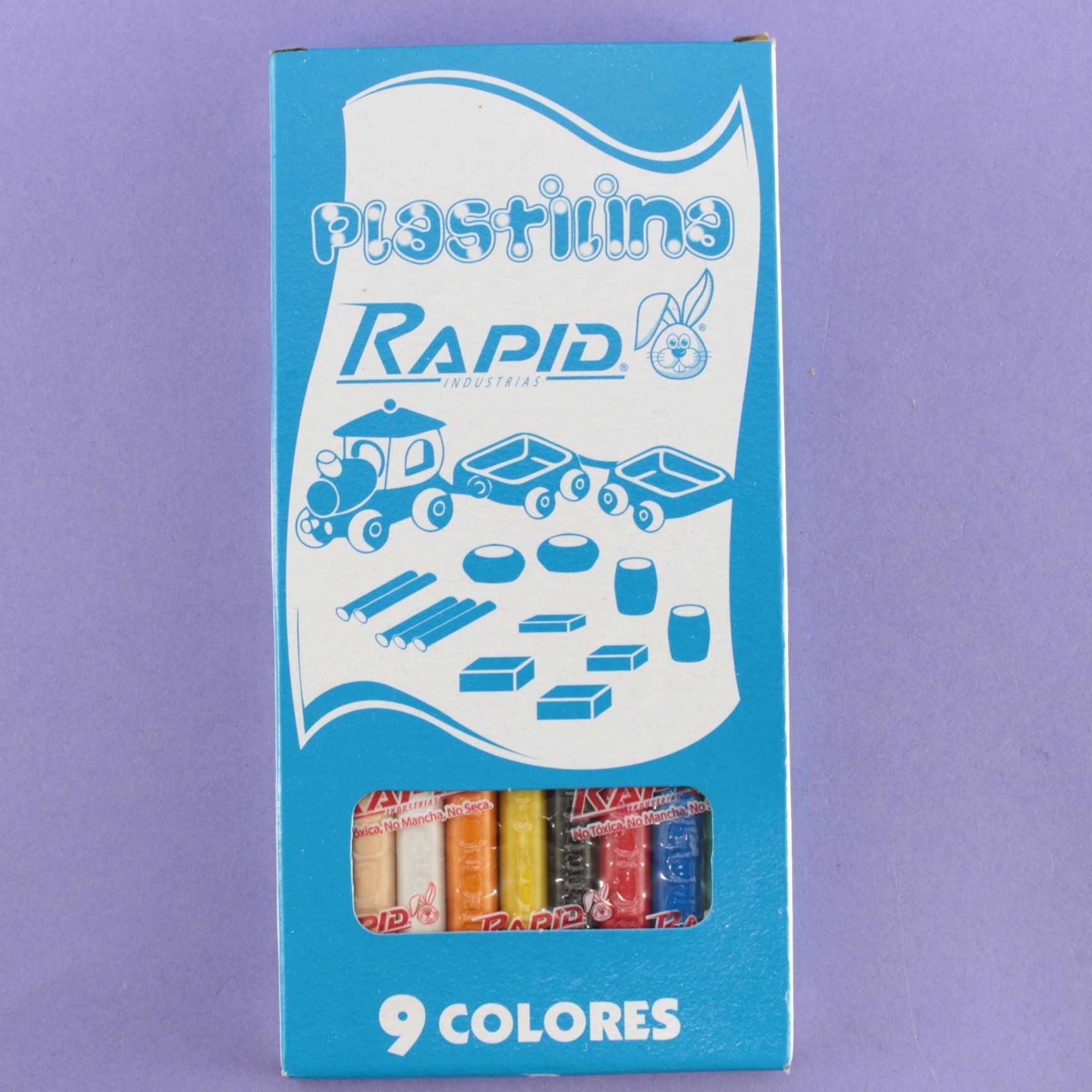 Miniatura 2 de PLASTILINA RAPID x 9 COLORES LARGA