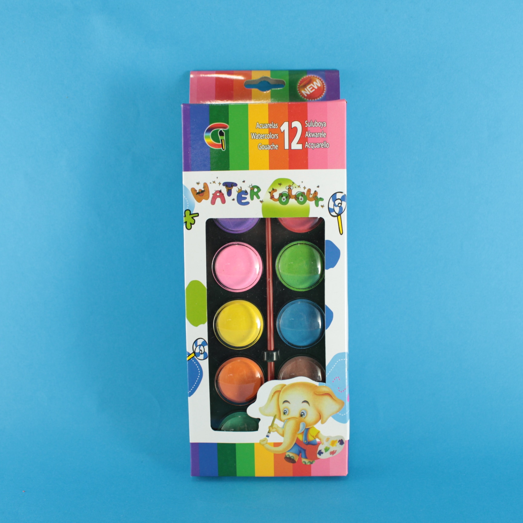 Miniatura 2 de Pintura en agua x 12 colores