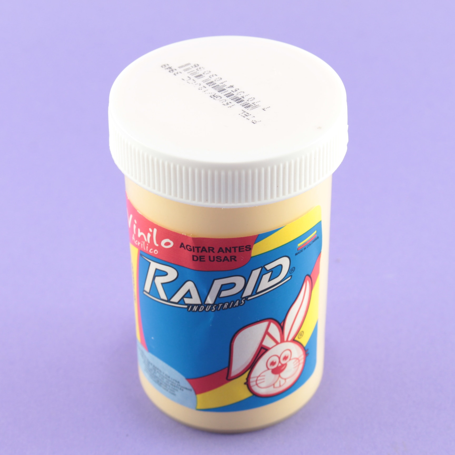 Vinilo grande salmón x 120cc