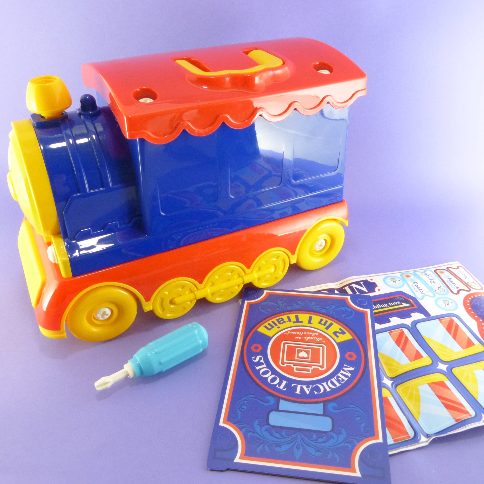 Miniatura 3 de Set tren desarmable 2 en 1 didáctico tr