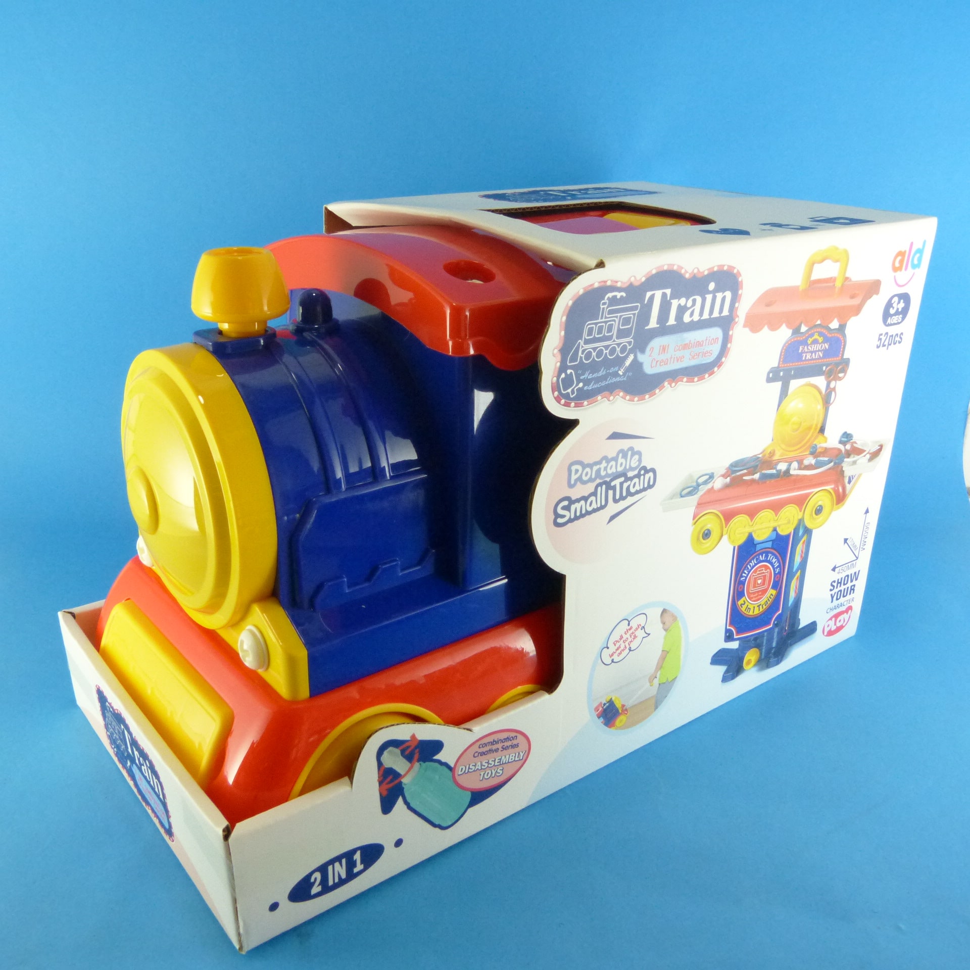 Miniatura 6 de Set tren desarmable 2 en 1 didáctico tr