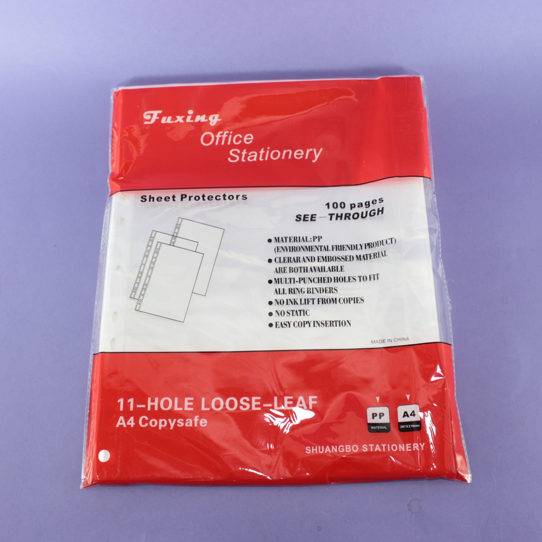 Bolsillo para catalogo oficio