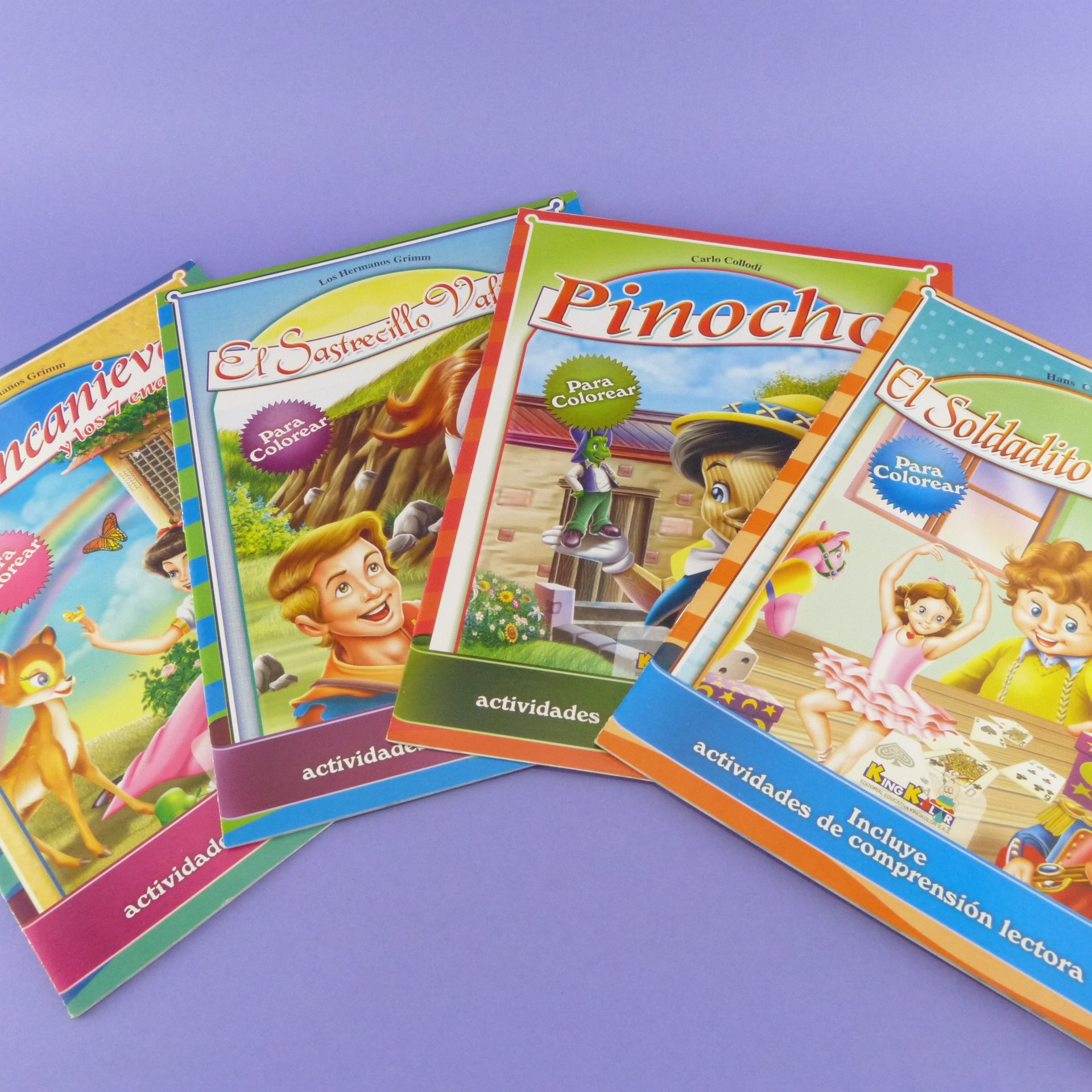 Cuentos para colorear king kolor