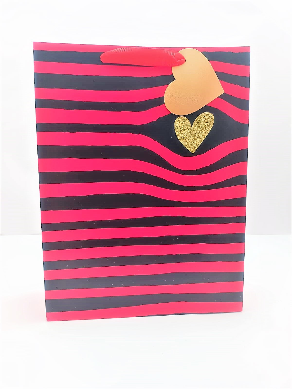 BOLSA DE REGALO DECORADA ESCARCHADA LOV