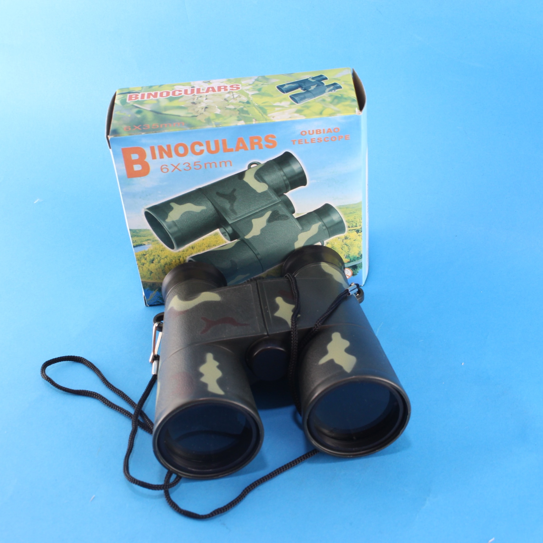 Binocular medidas 6x35mm de motivo mili
