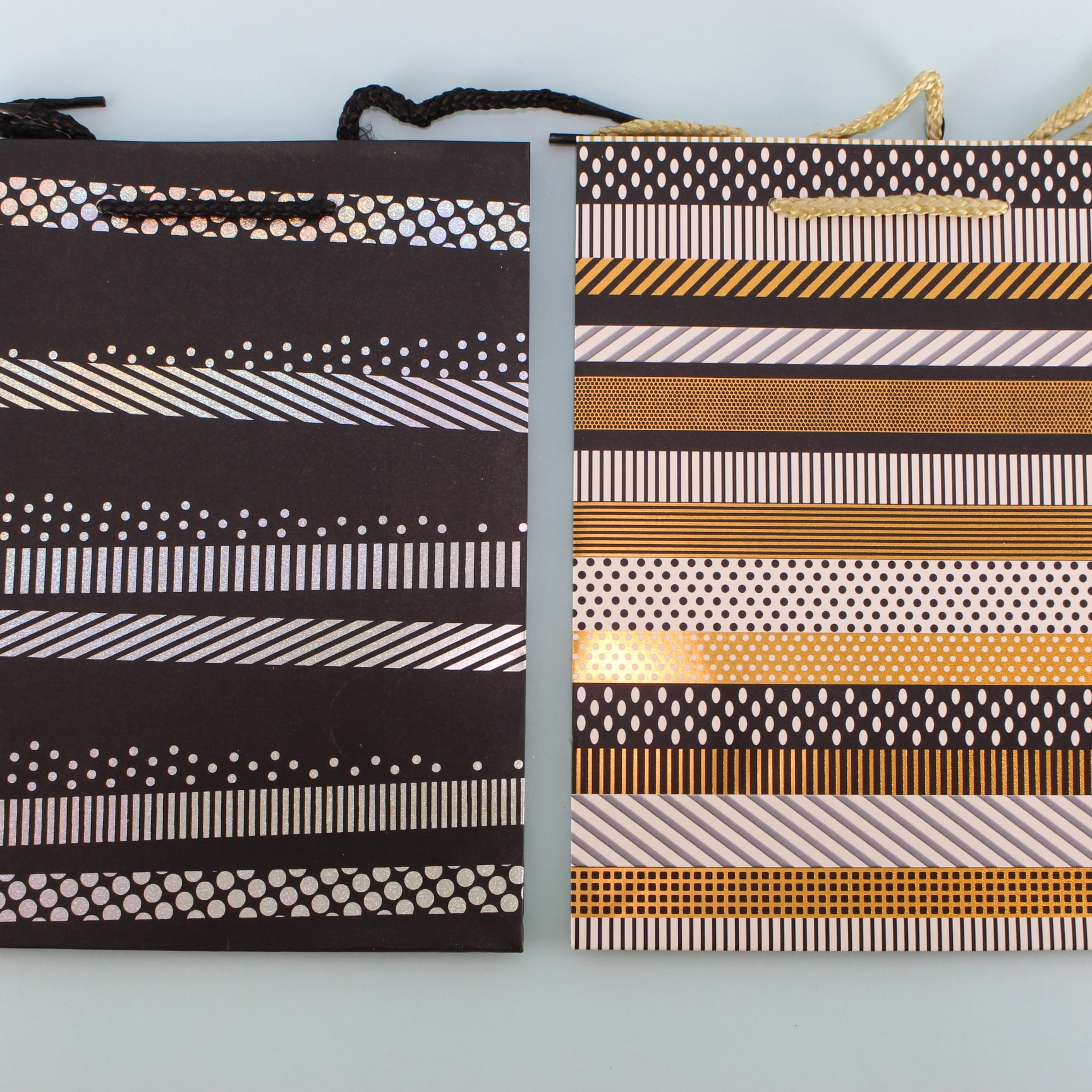 Bolsa de regalo pequeña metalizada punt