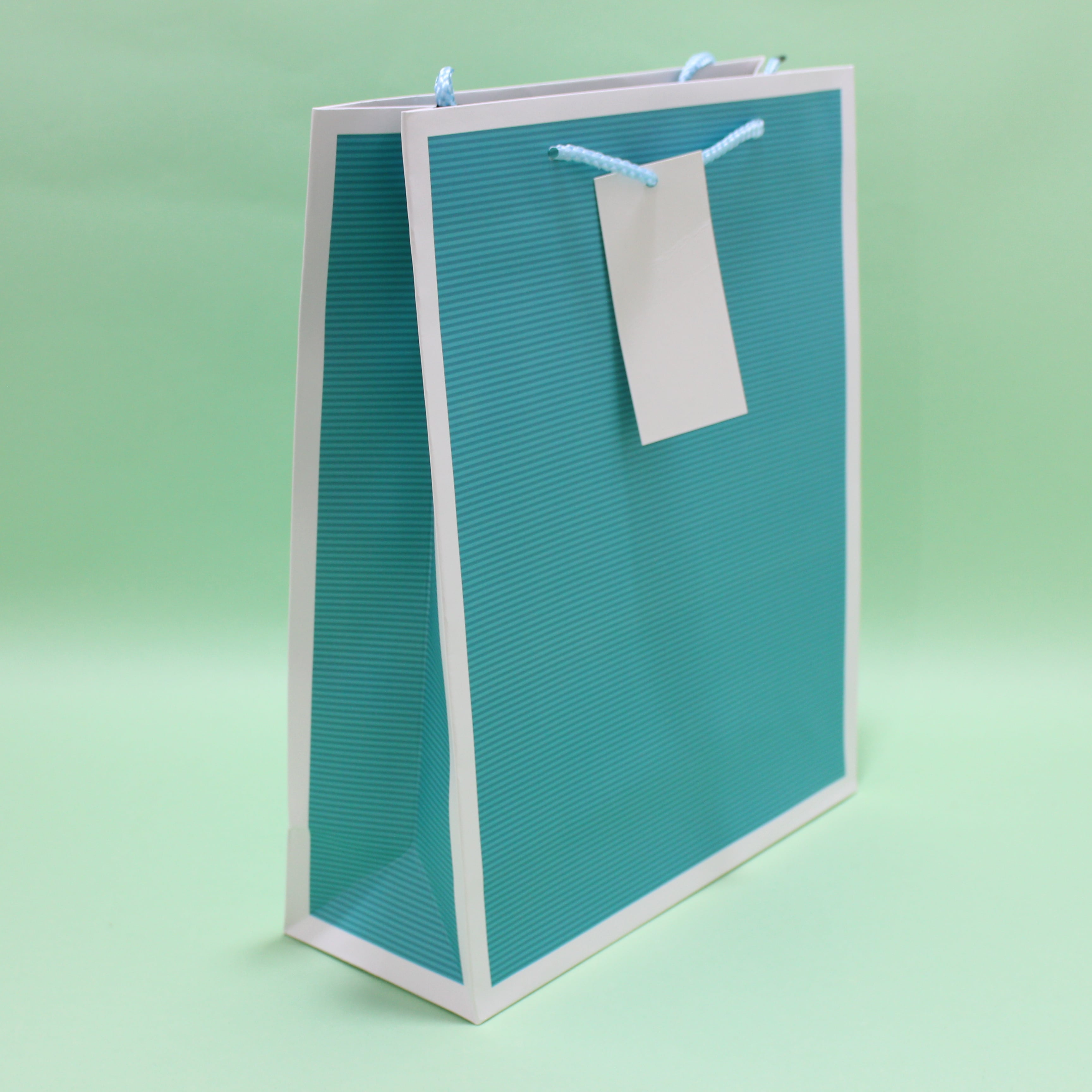 Miniatura 4 de Bolsa para regalo cuadros y rayas  past