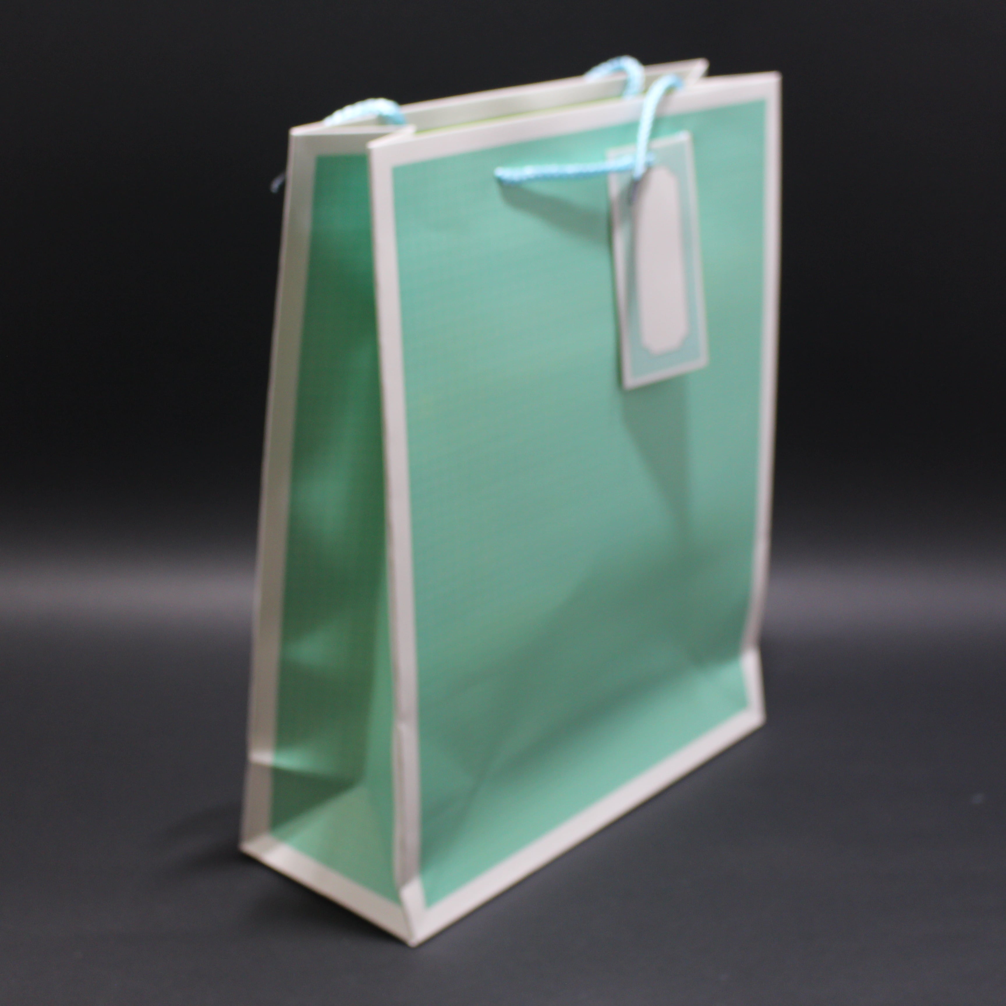 Miniatura 2 de Bolsa para regalo cuadros y rayas  past