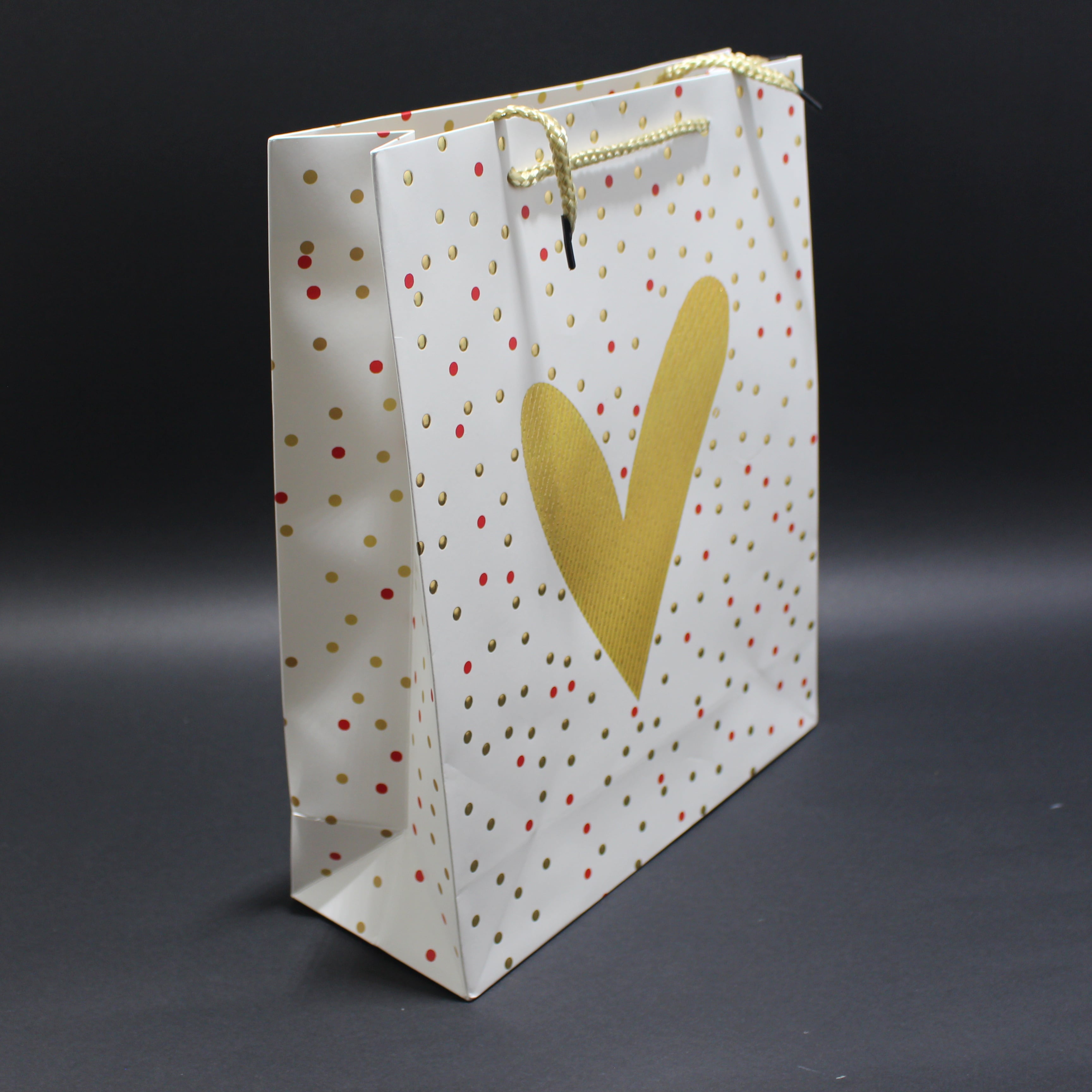 Bolsa de regalo mediana motivo corazón