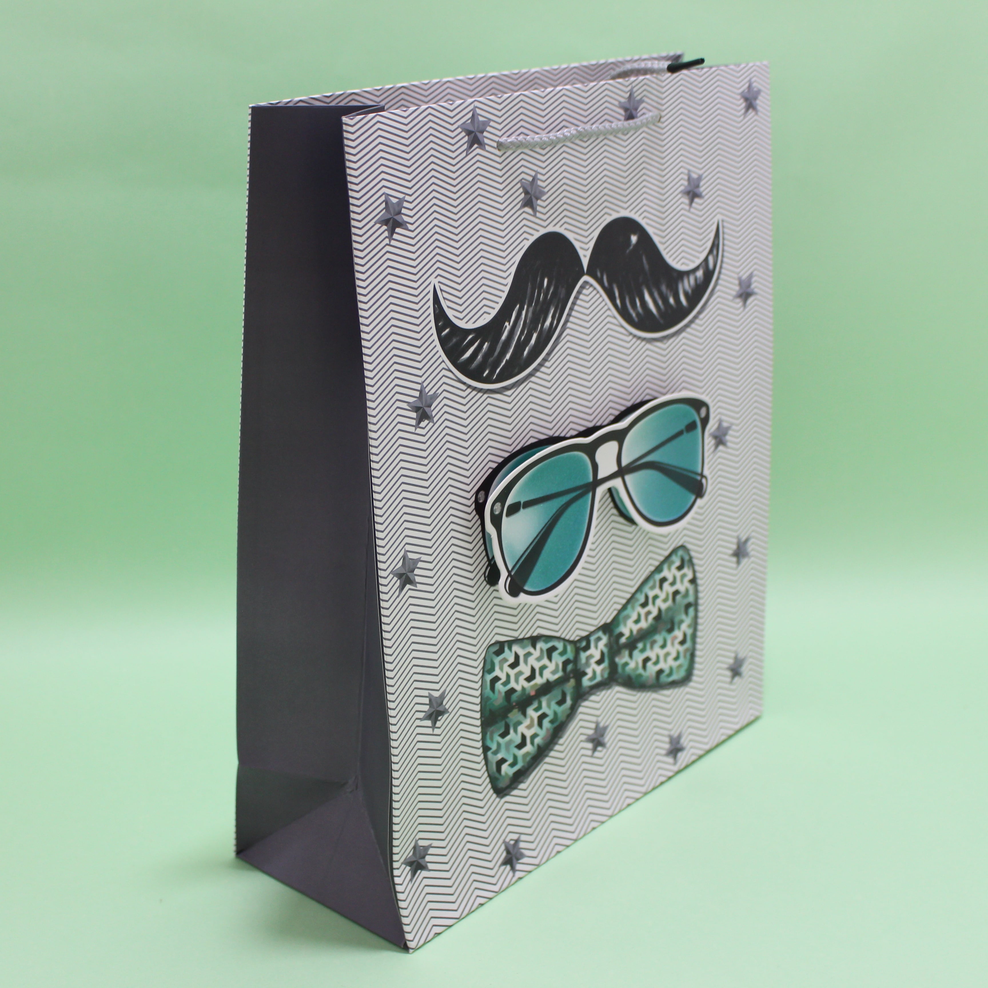 Bolsa para regalo mediana rombos colore