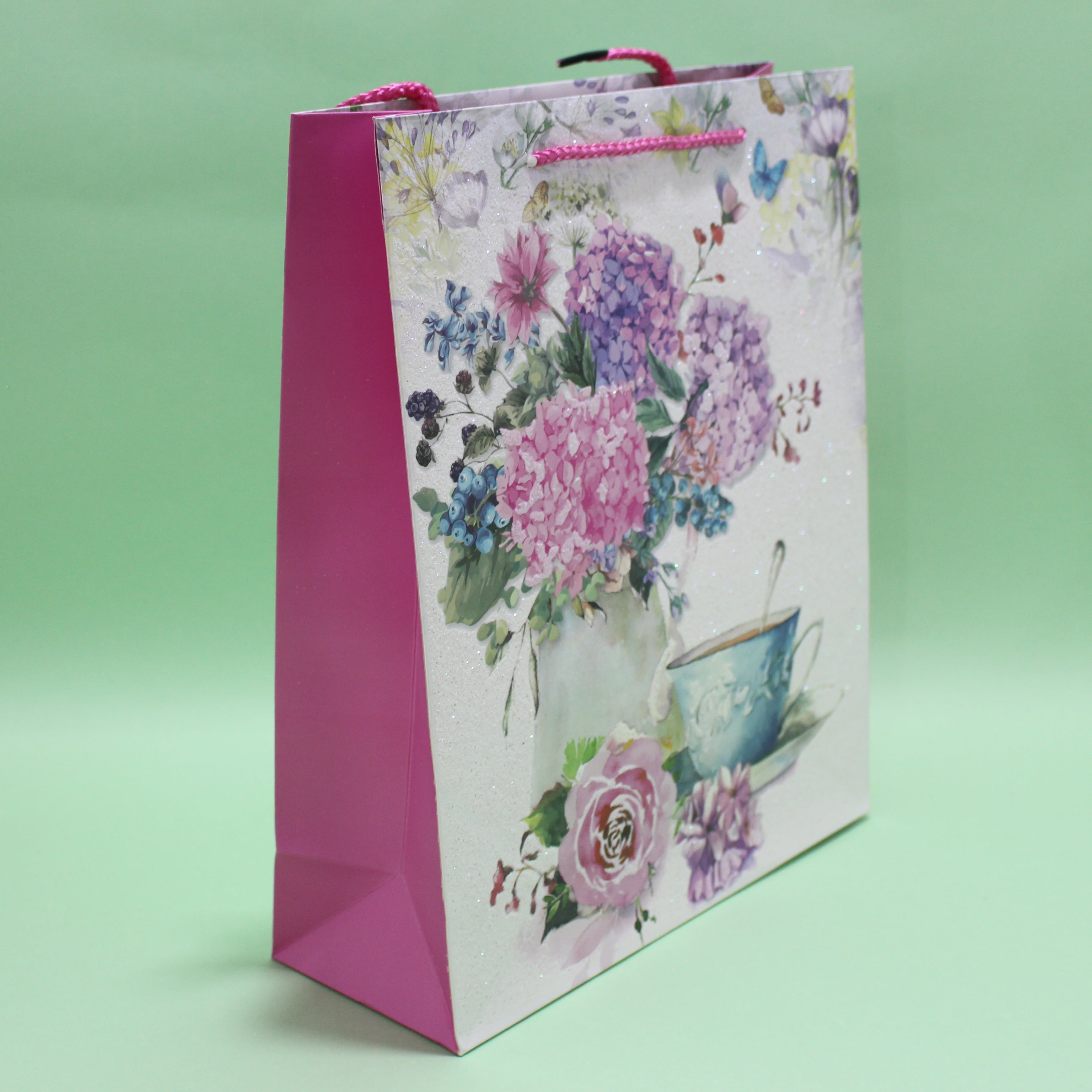 Miniatura 4 de Bolsa para regalo mediana rombos colore