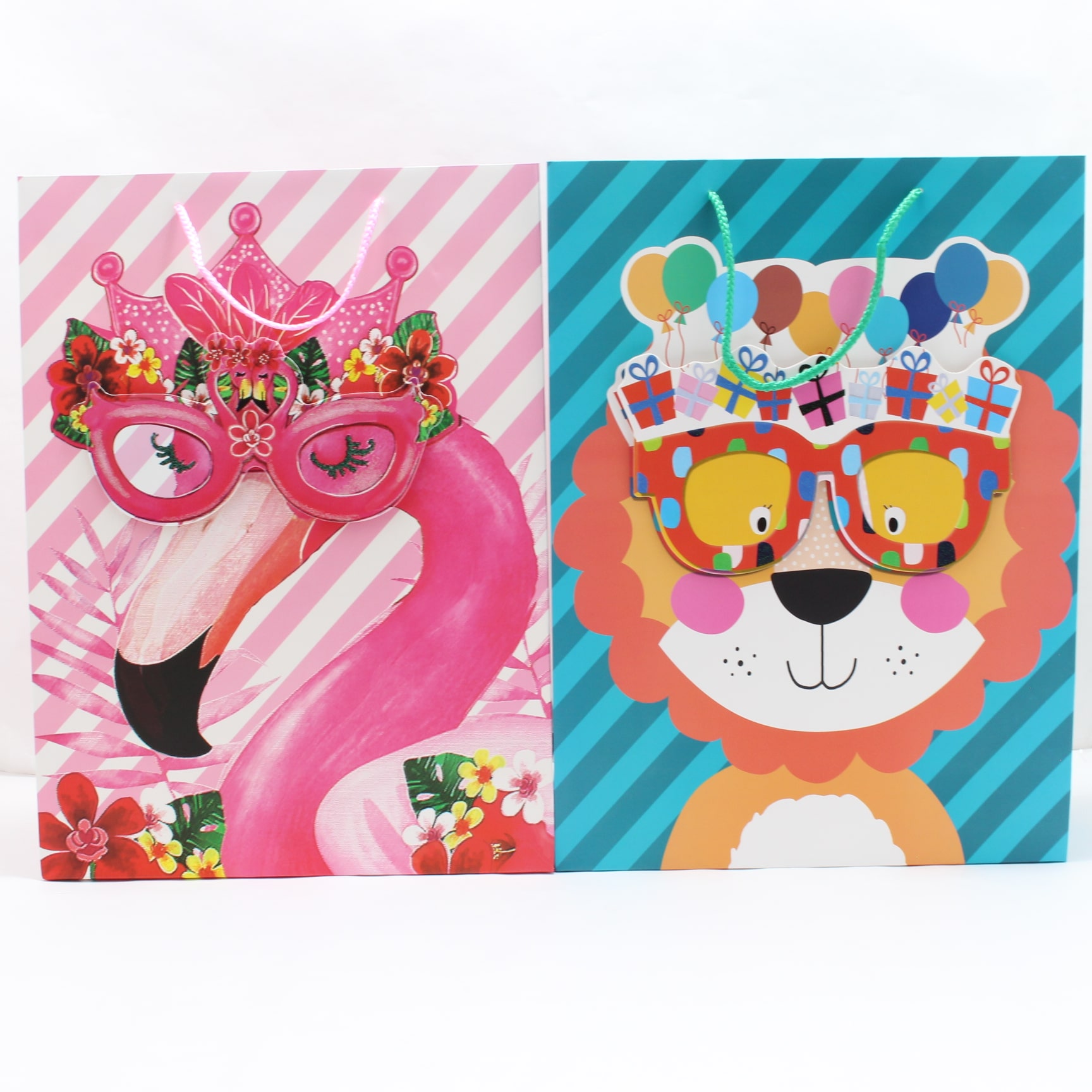 Miniatura 2 de BOLSA REGALO TALLA L ANIMALES CON GAFAS