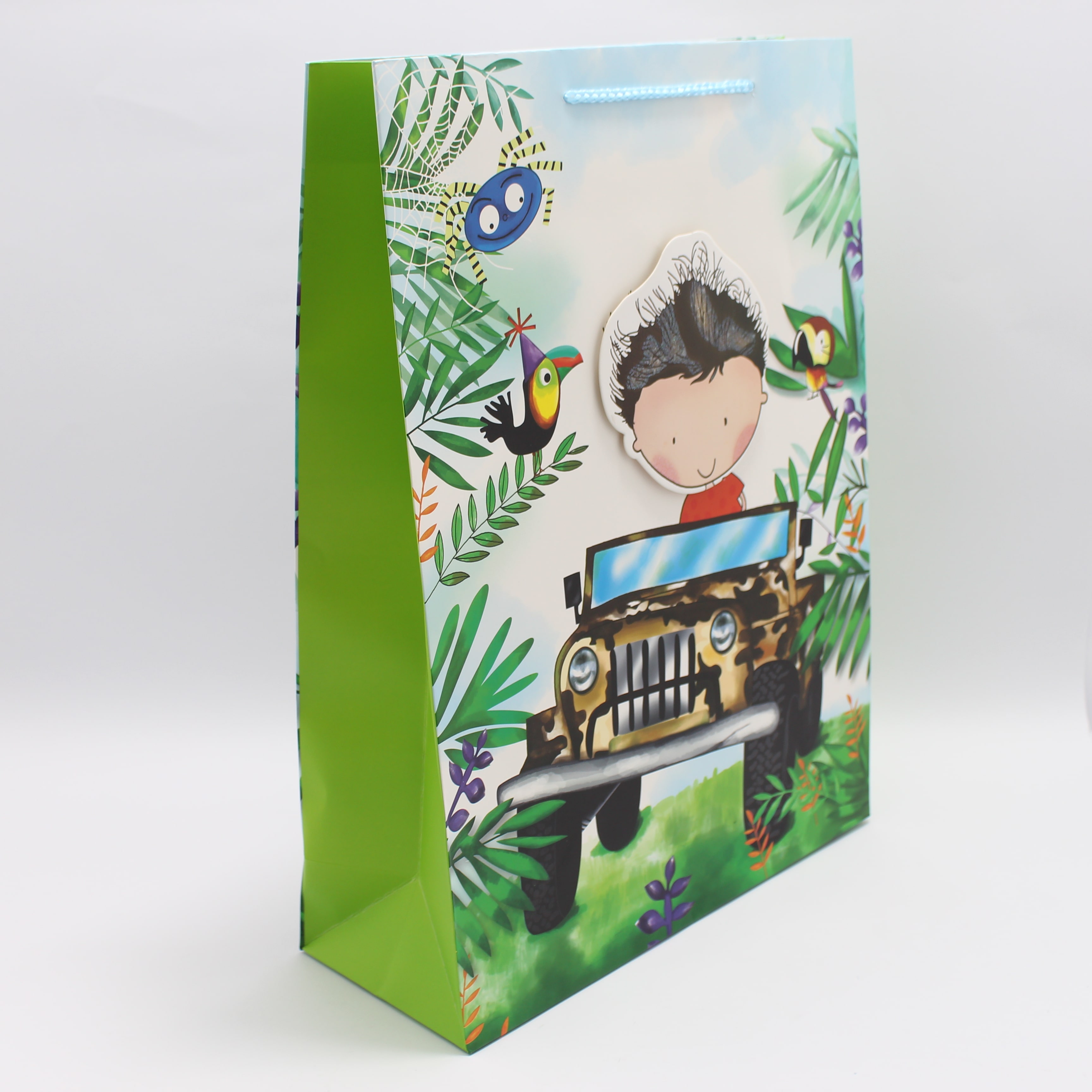 Miniatura 3 de BOLSA REGALO TALLA L ESTAMPADO NIÑO VEH