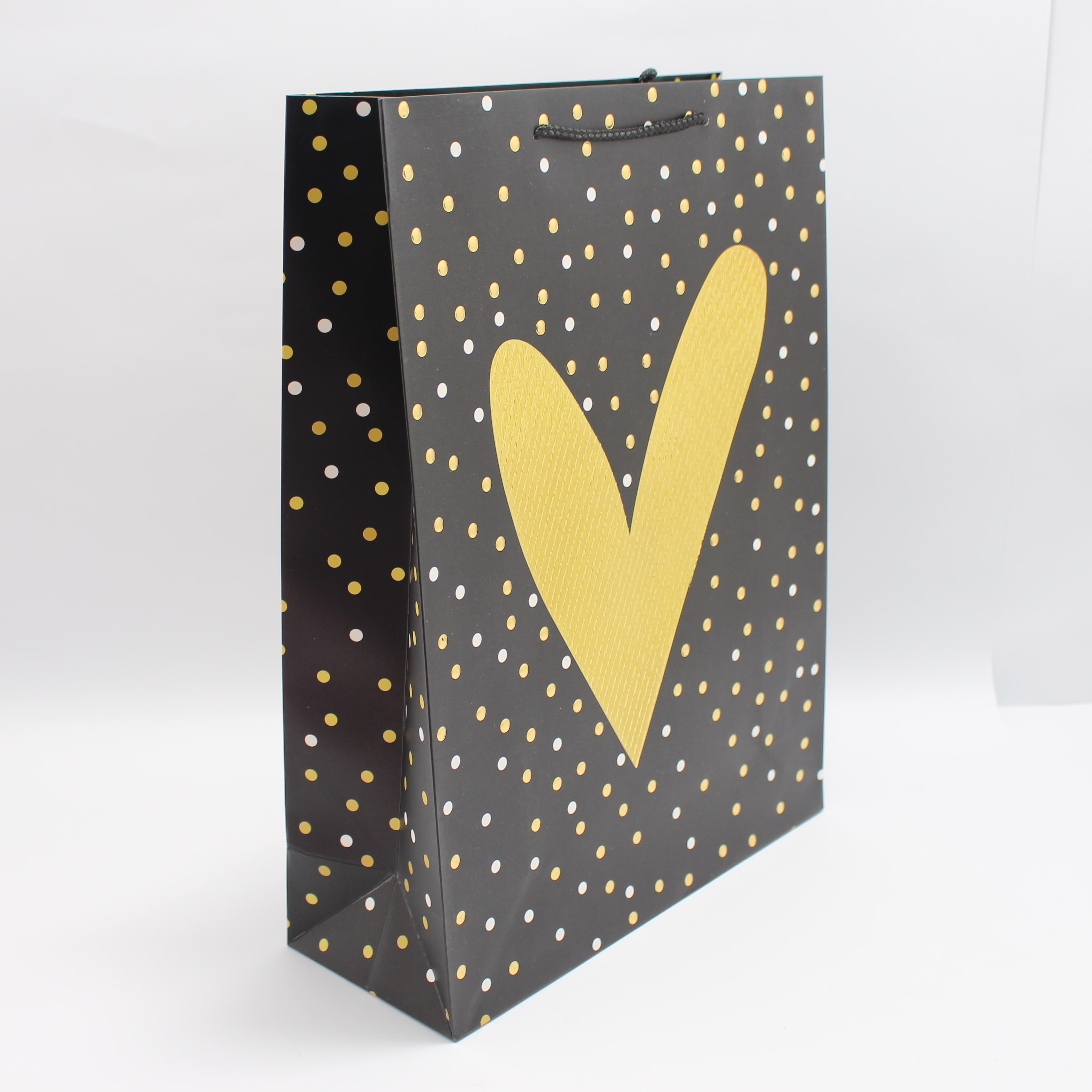 Bolsa de regalo grande motivo corazones