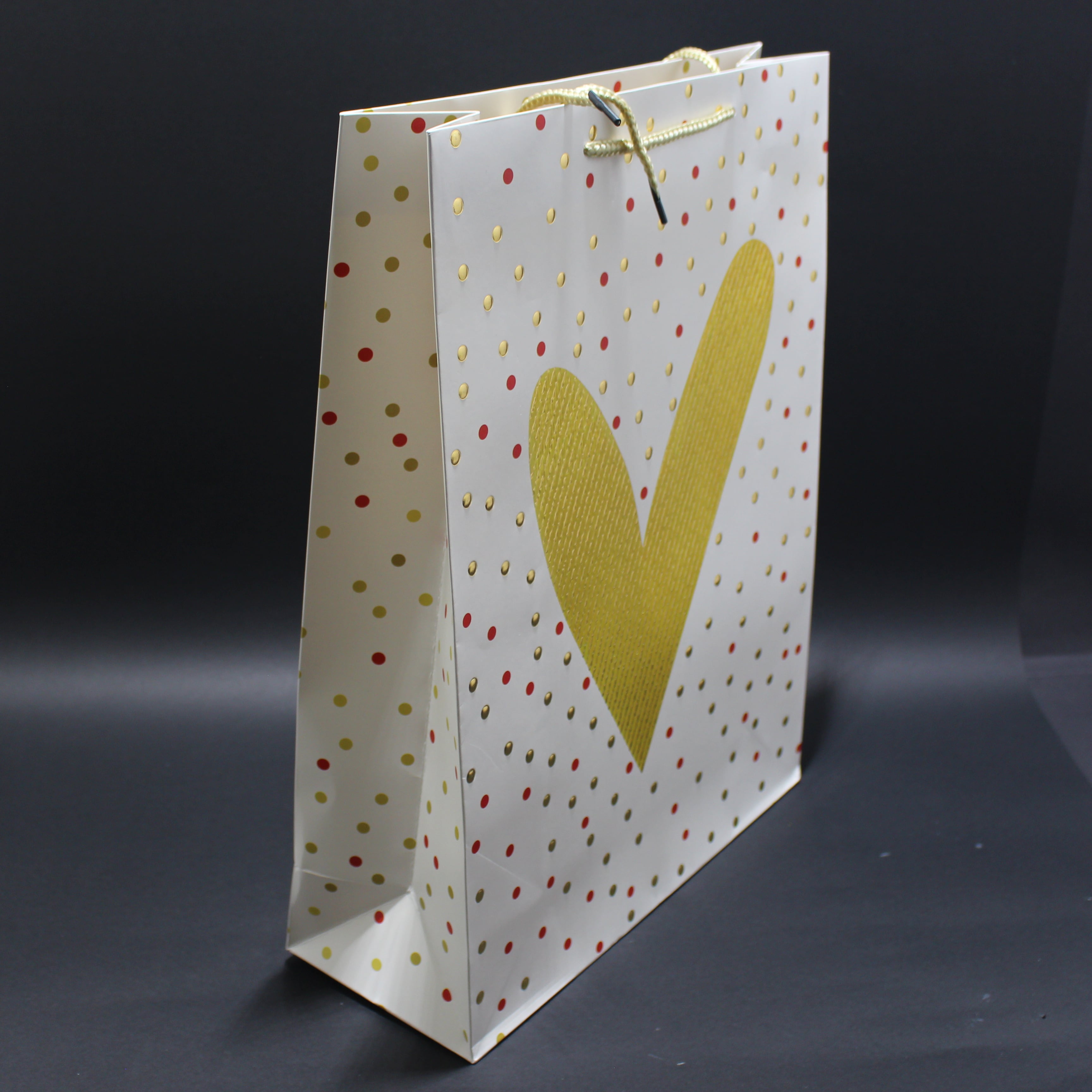 Miniatura 2 de Bolsa de regalo grande motivo corazones