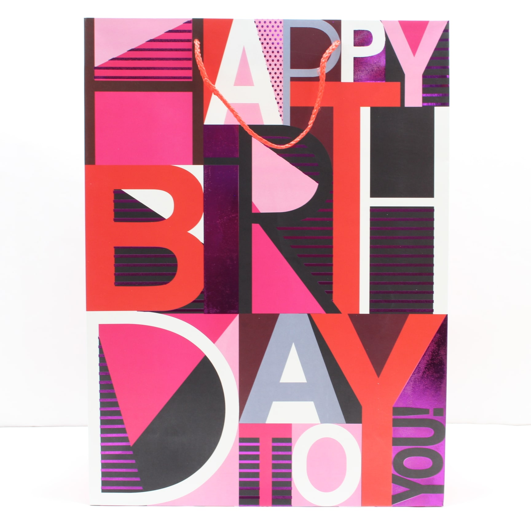 Miniatura 3 de Bolsa de regalo grande letras colores