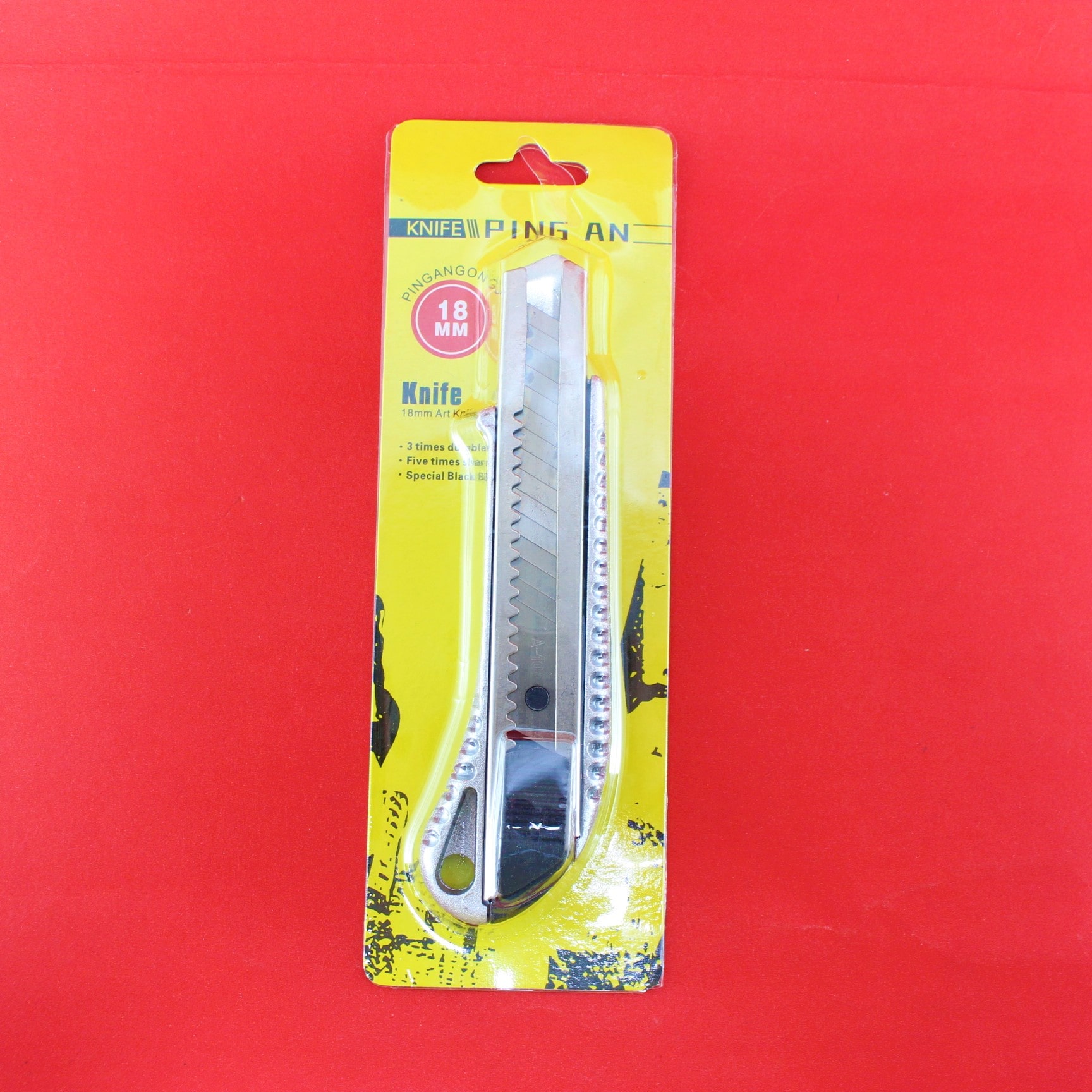 Bisturí metálico 18mm knife ping