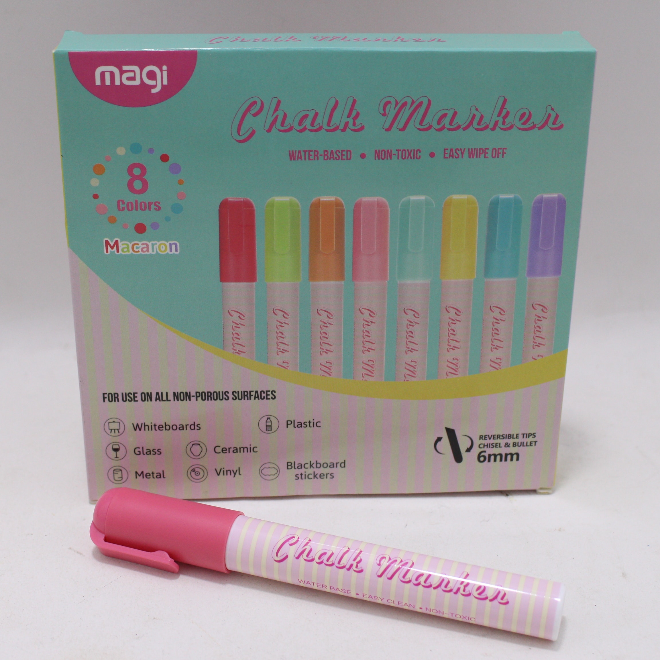 Marcador de vinilo colores pastel 6mm p