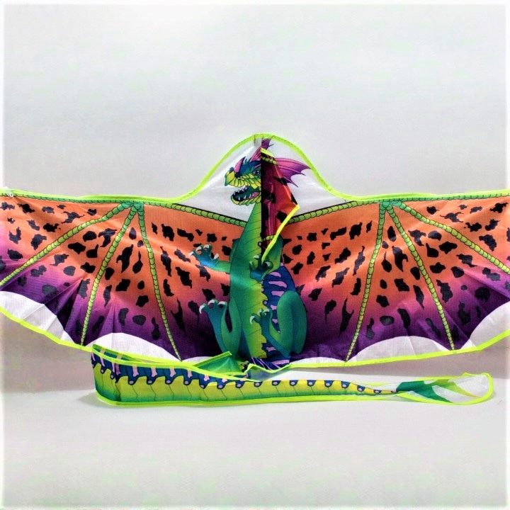 Miniatura 2 de Cometa estampada animales con alas gran