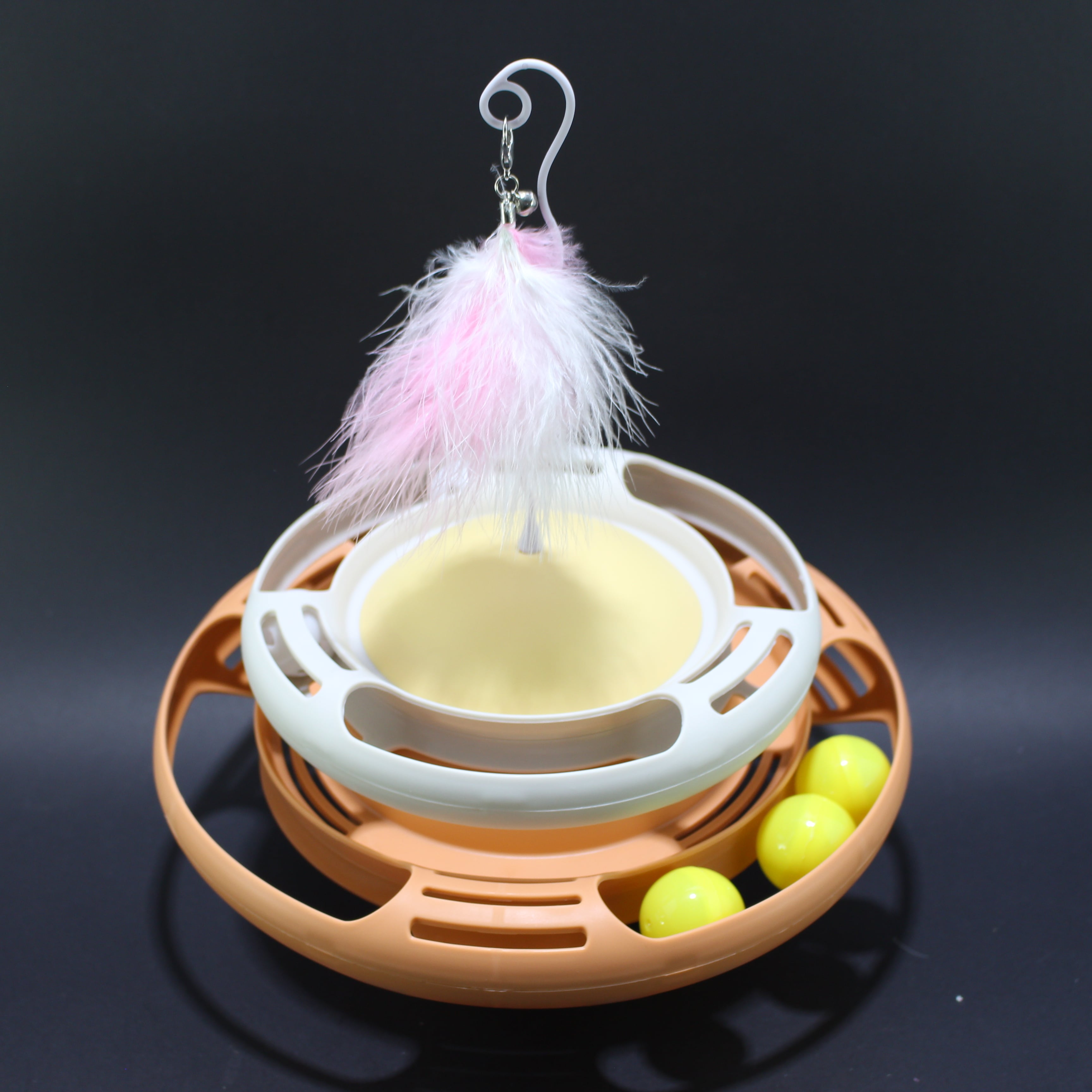 Miniatura 3 de Juego entrenador para gatos ovalado