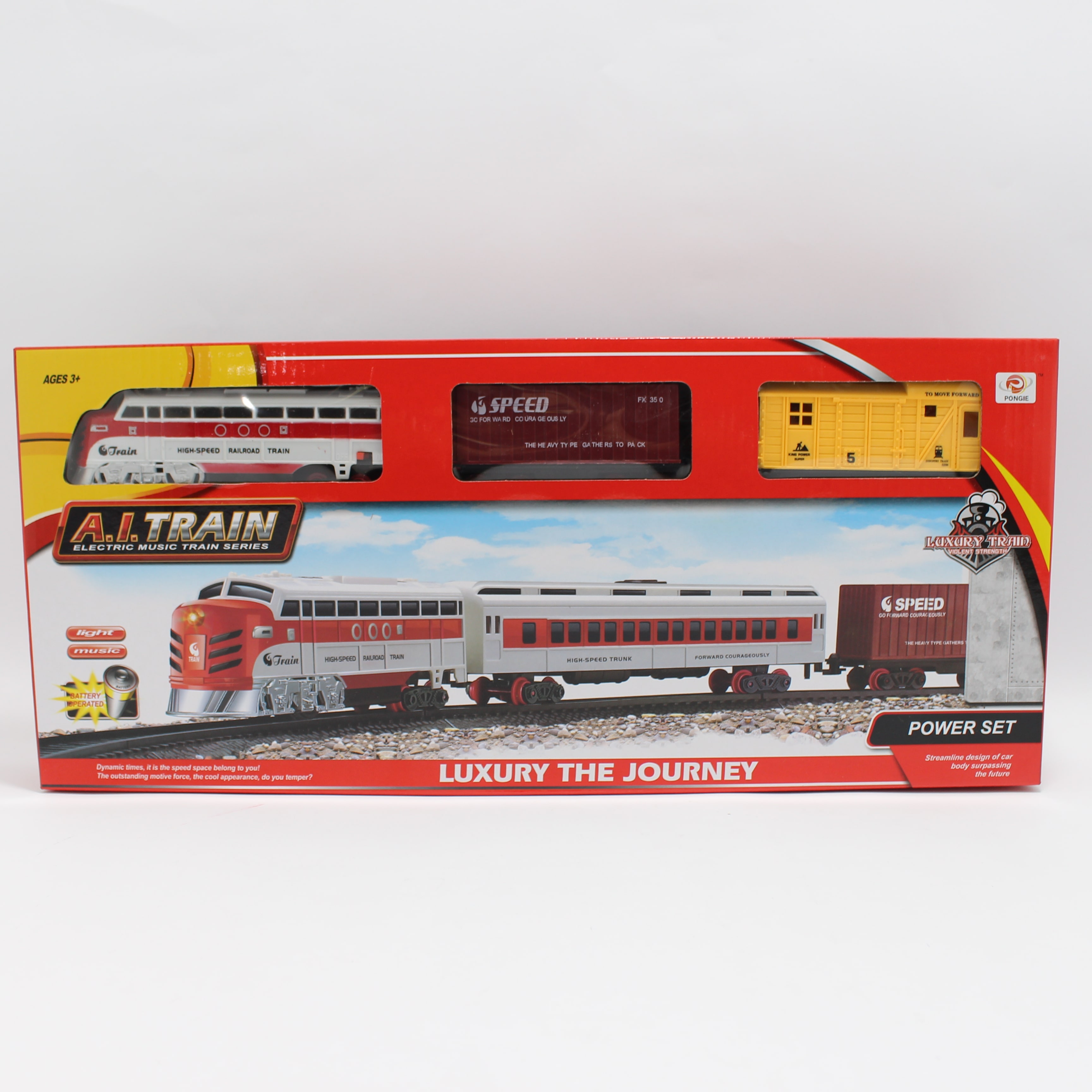 Miniatura 2 de Pista de tren con luces y sonido