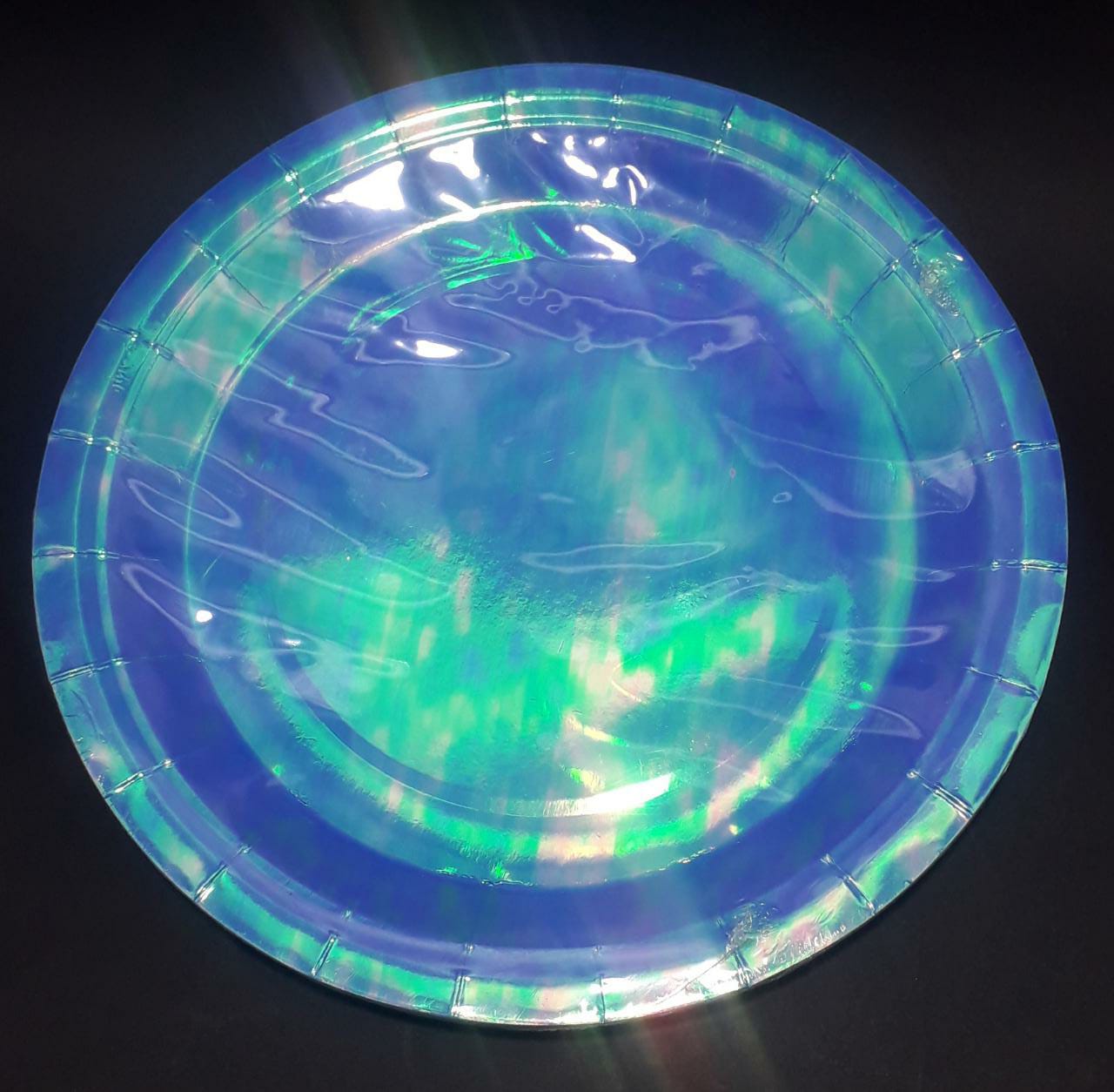 Platos para fiesta azul tornazo 23CM