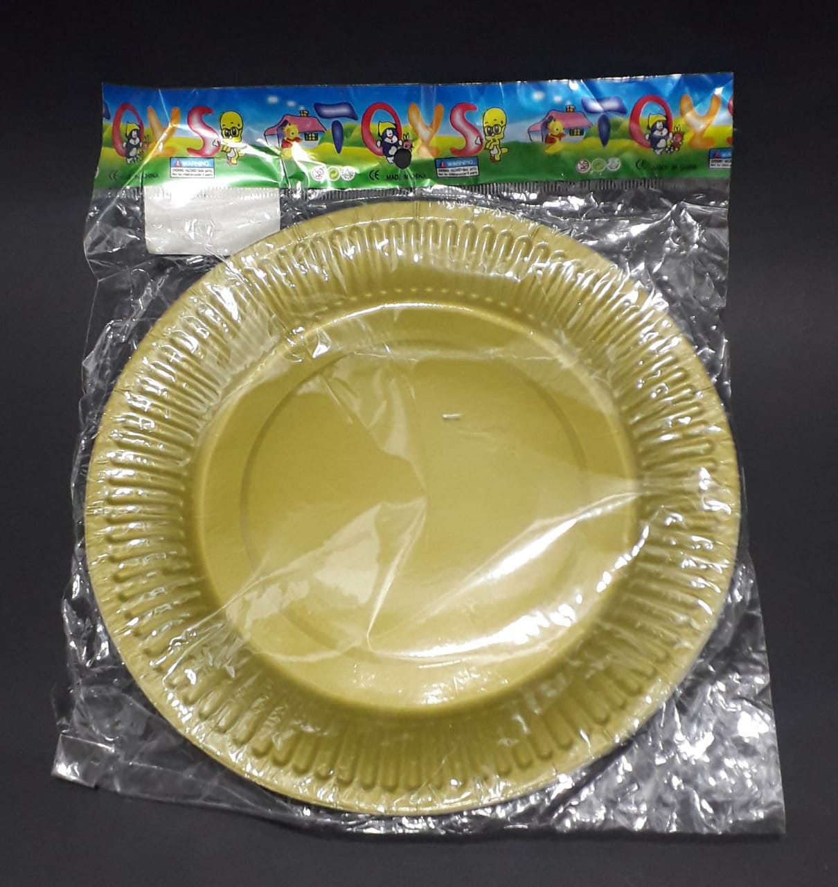 PLATO BORADO MATE BOLSA 18CM