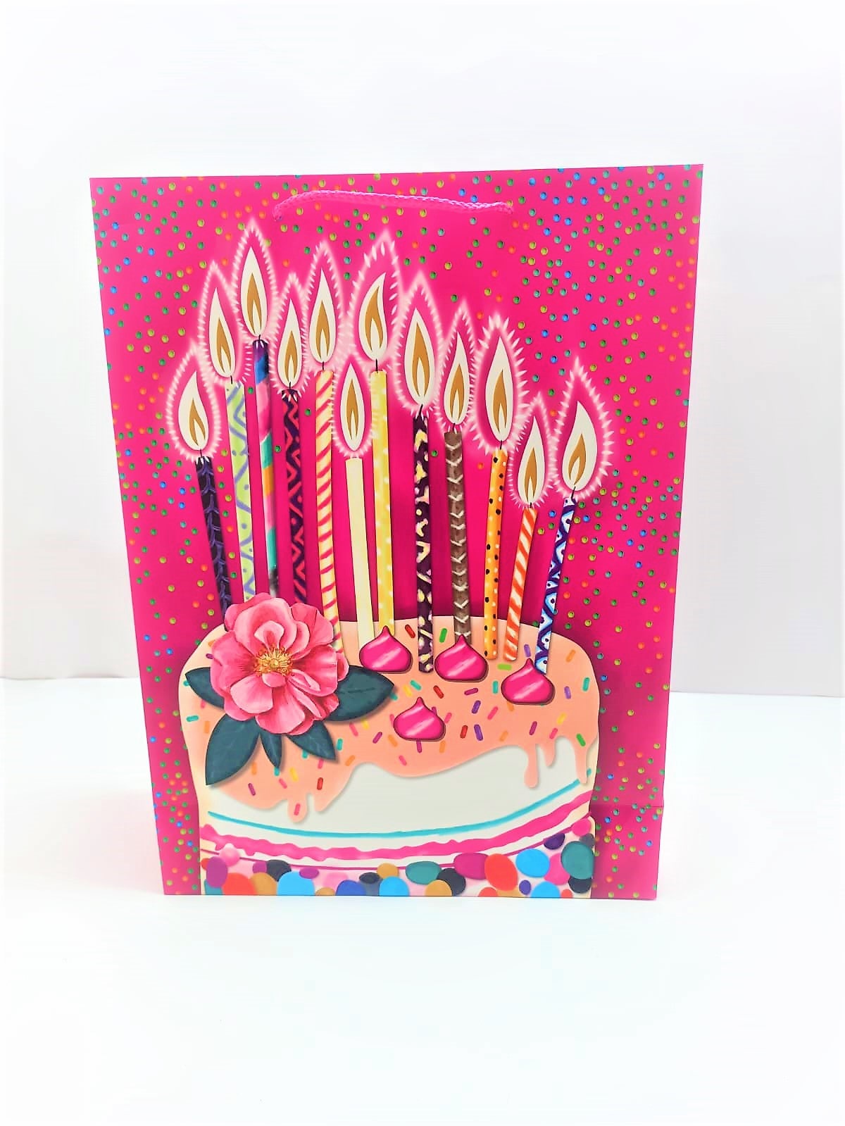 Miniatura 3 de BOLSA REGALO TALLA L FELIZ CUMPLEAÑOS 4