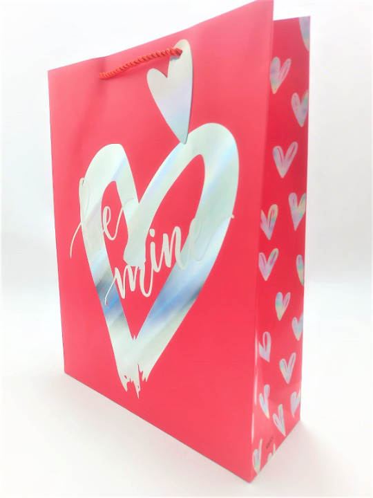 Miniatura 3 de BOLSA REGALO TALLA L CORAZONES