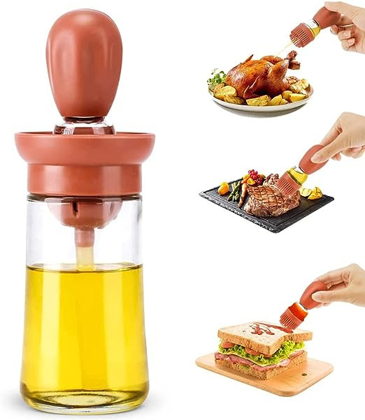 Miniatura 3 de Mini Dispensador De Aceite + Cepillo