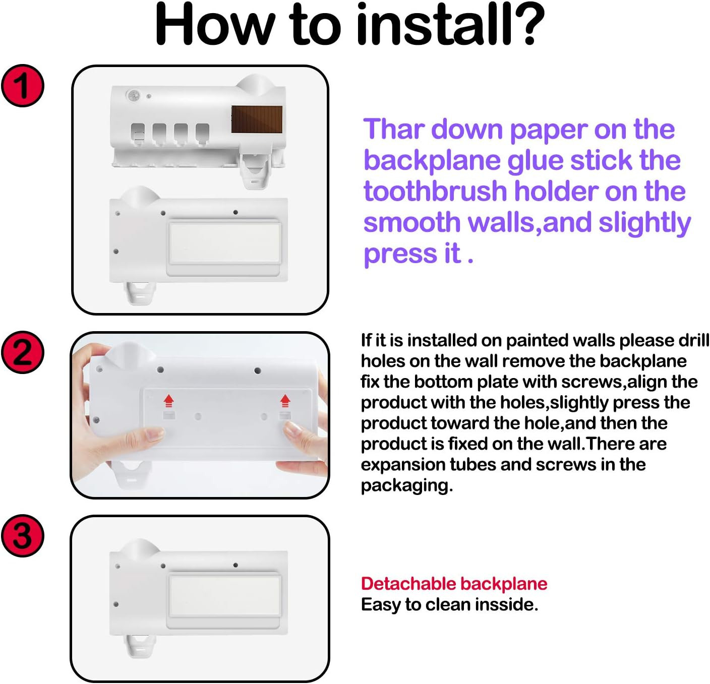 Miniatura 2 de Dispensador de Cepillos Esterilizador