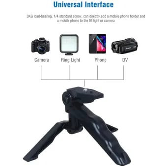 Miniatura 3 de Kit De Video Portátil Mic+tripode