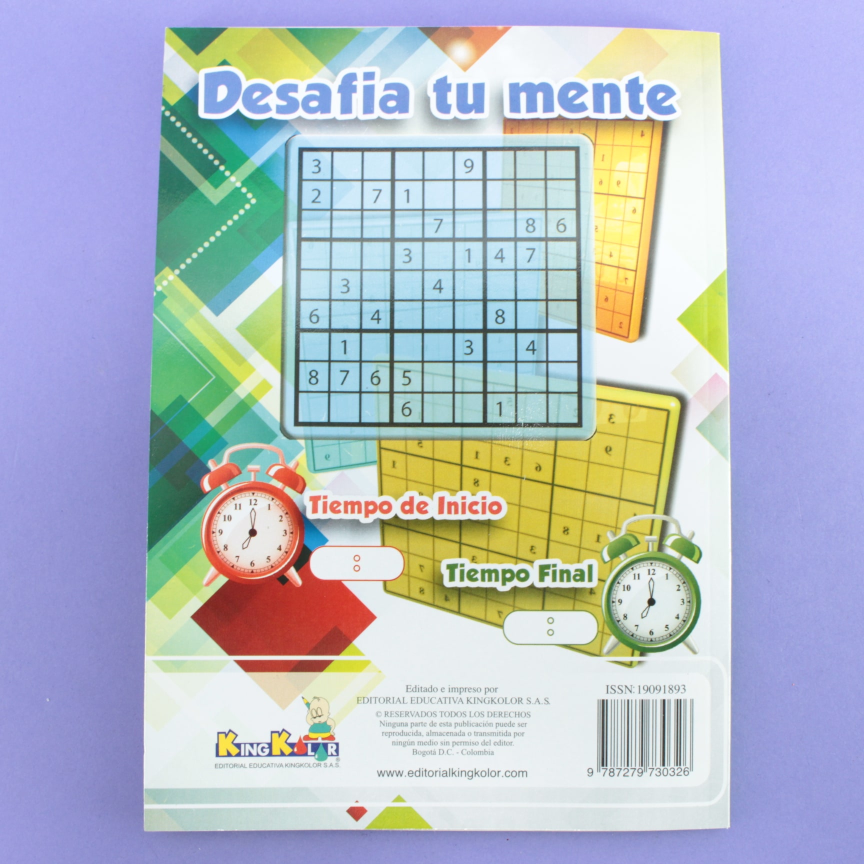 Cartilla sudoku mania tomo 1